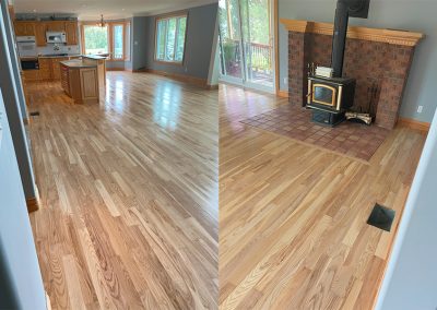 Finished images of sand and refinishing for hardwood floors2 - Brockville Ontario Area
