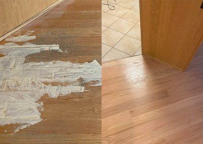 Huge repair hardwood floor and resurface and sanding - Brockville Ontario area